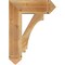 Ekena Millwork Imperial Arts & Crafts Rough Sawn Bracket, Western Red Cedar, 6"W x 22"D x 30"H BKT06X22X30IMP03RWR - alternate 3